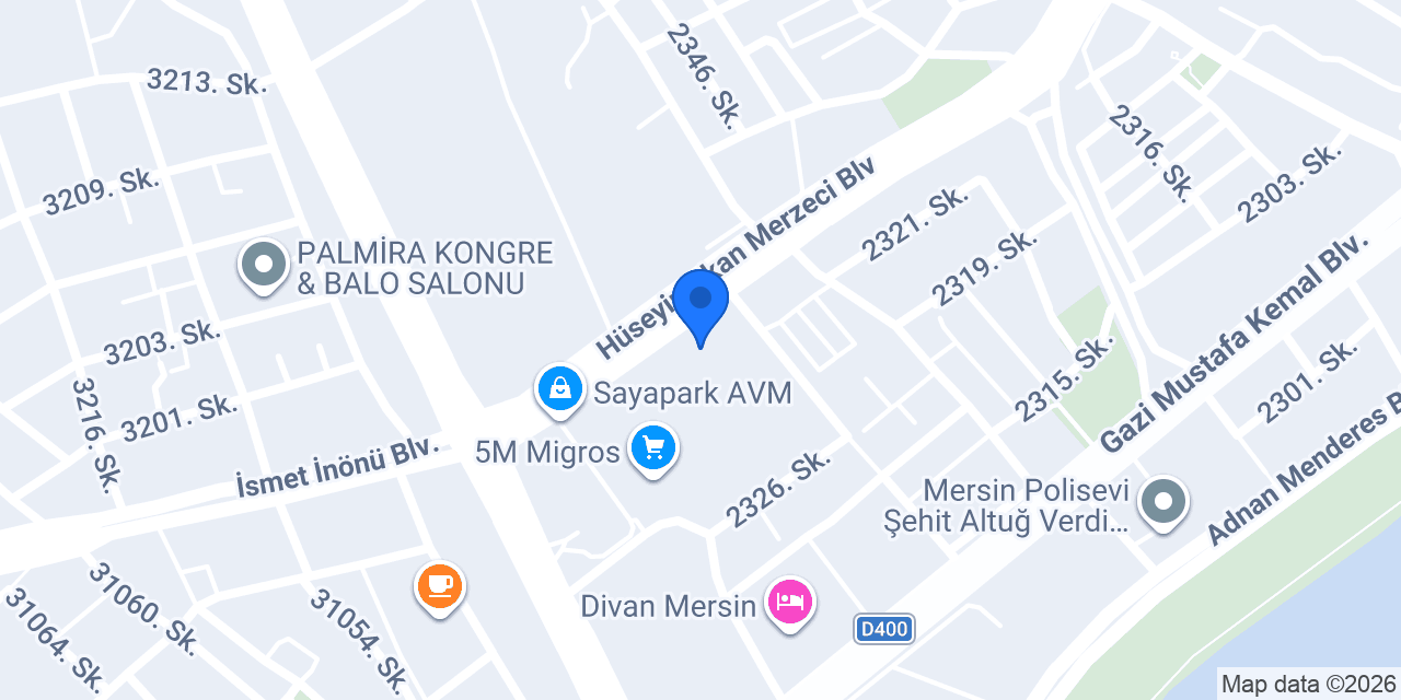 Robert’s Coffee Mersin konumu