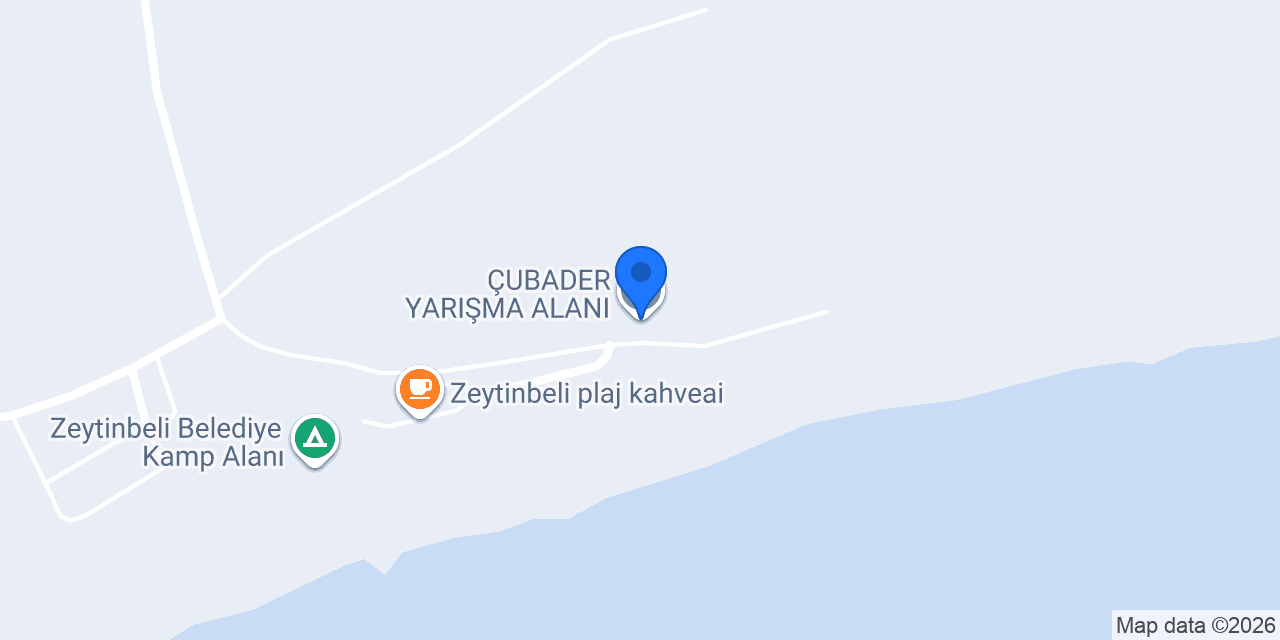 ÇUBADER YARIŞMA ALANI konumu