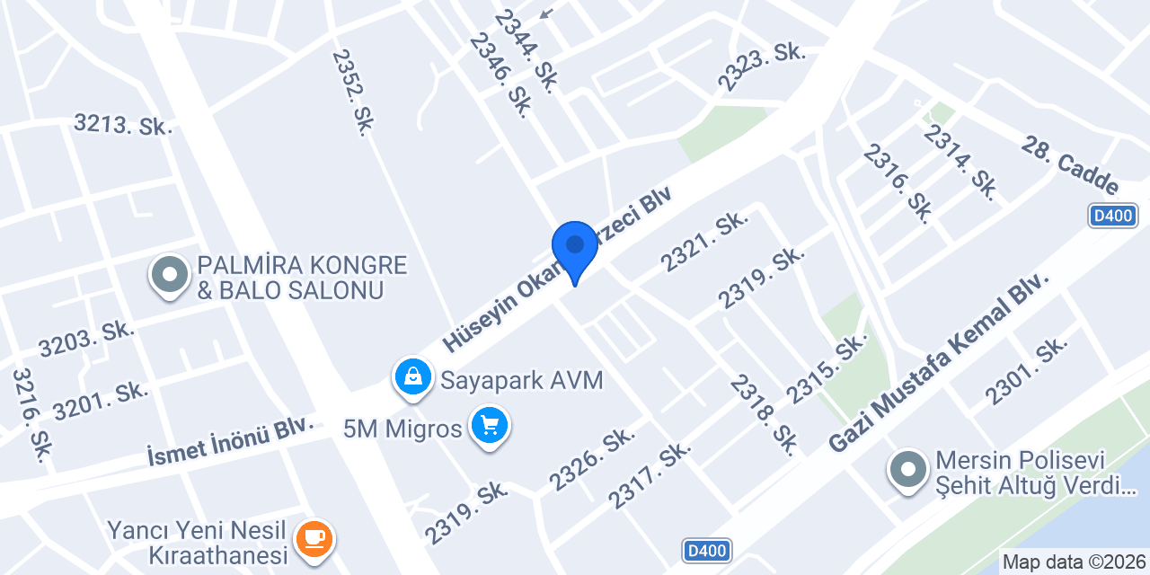 Antioch Döner Mersin konumu