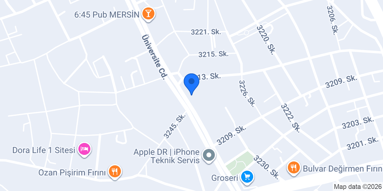 Mersin Ciğerci İbo konumu