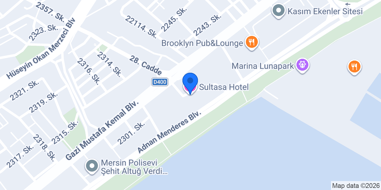 Sultasa Hotel konumu