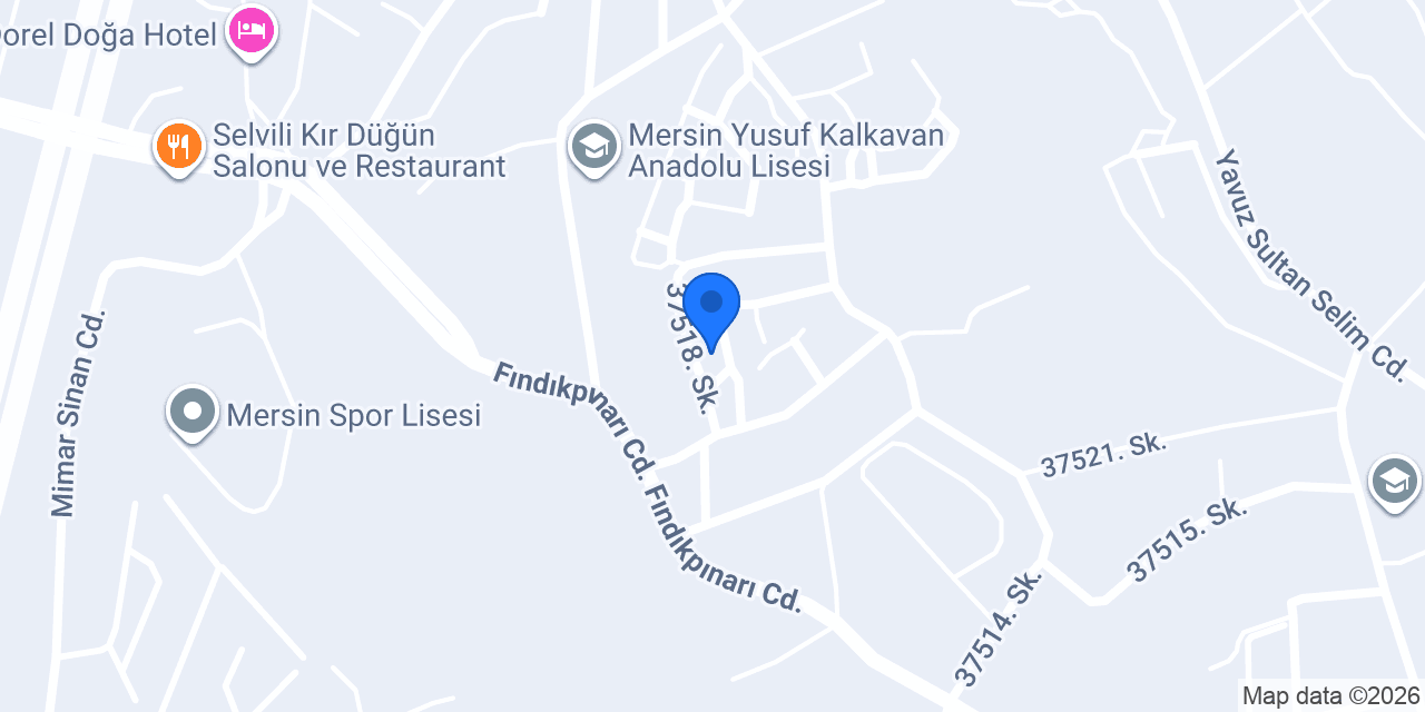 Mimoza Orman Anaokulu konumu