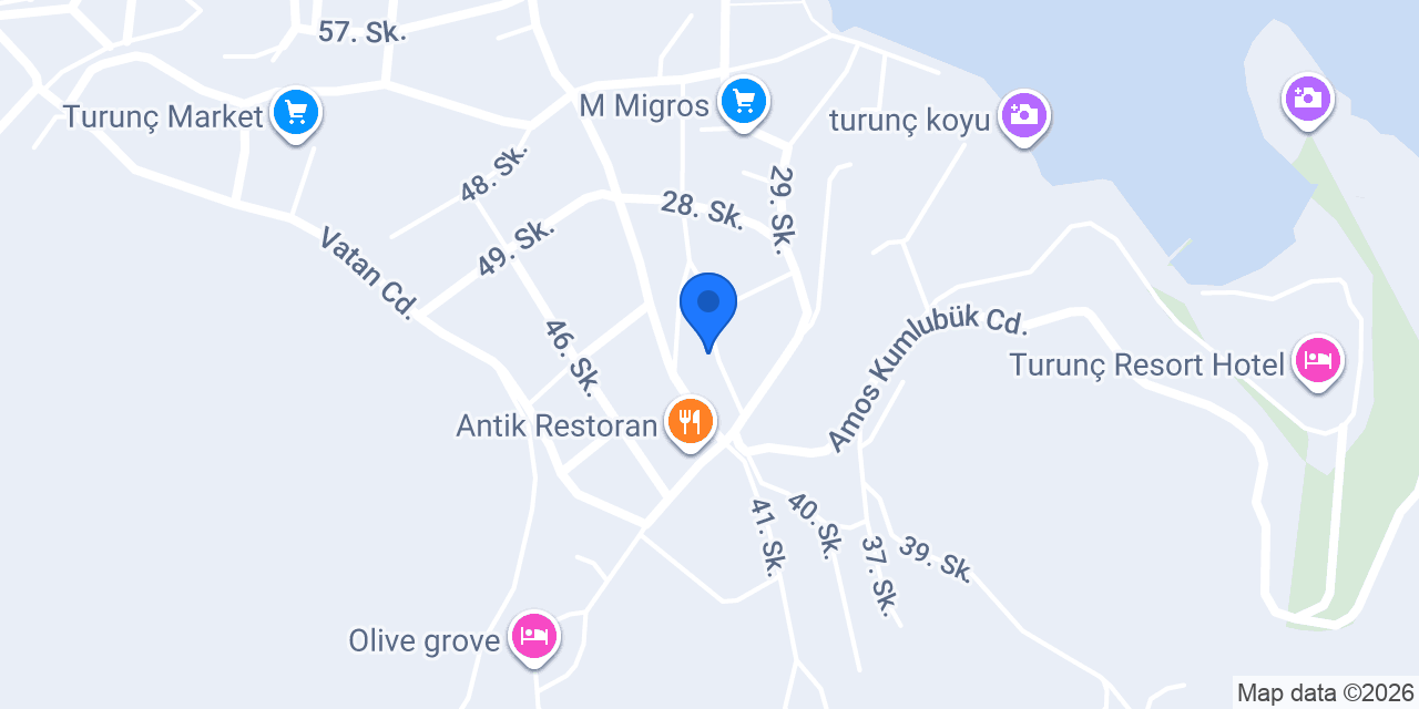 TURUNÇ DEMİRLER GROUP LTD.ŞTİ. konumu