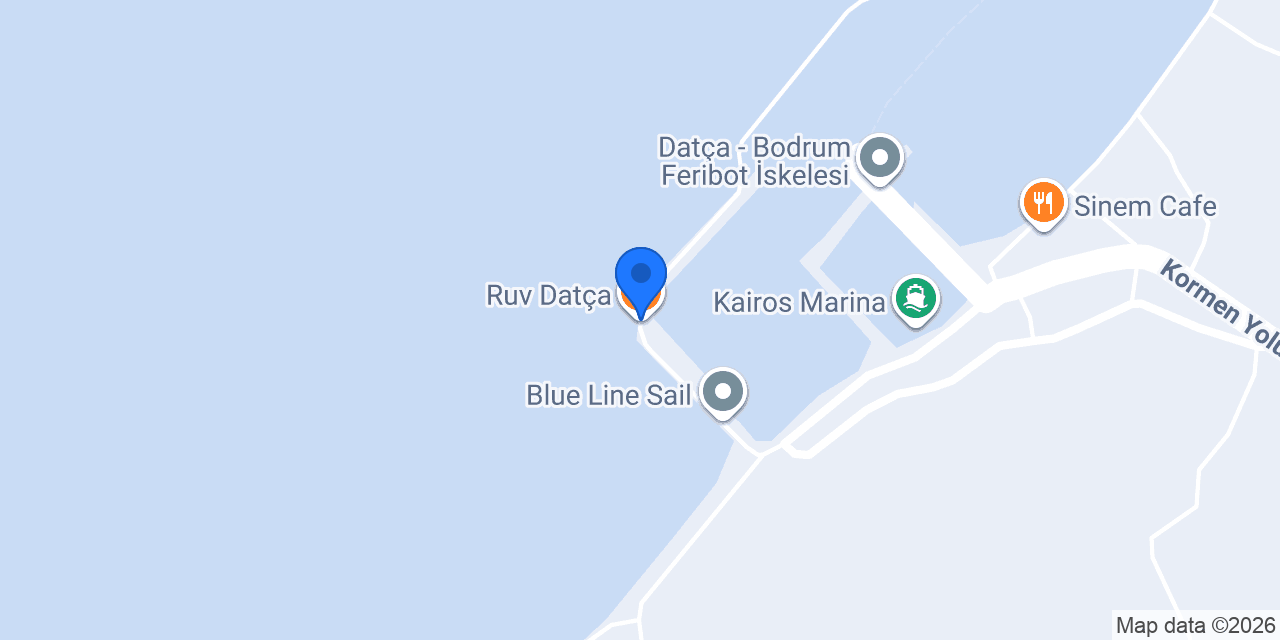 Ruv Datça konumu