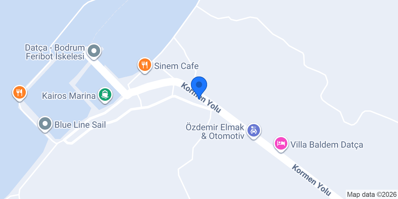 Gani balik datça karaköy konumu