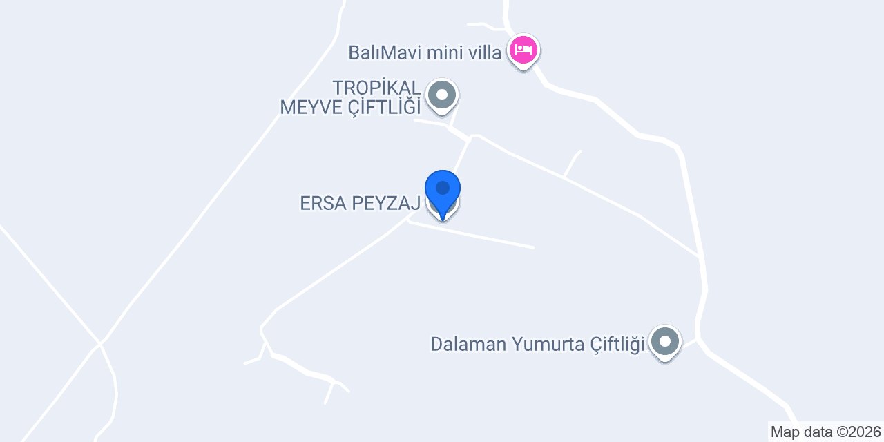 ERSA PEYZAJ konumu