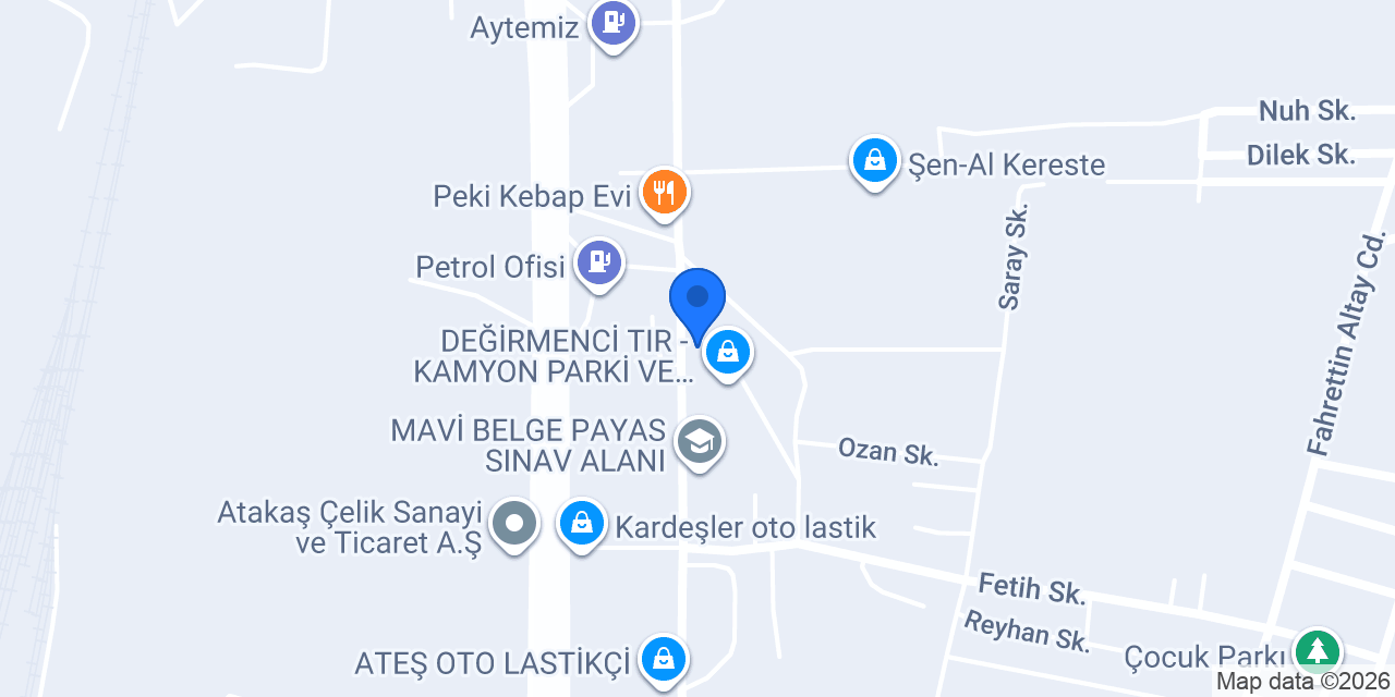 Acar Metal İnşaat konumu