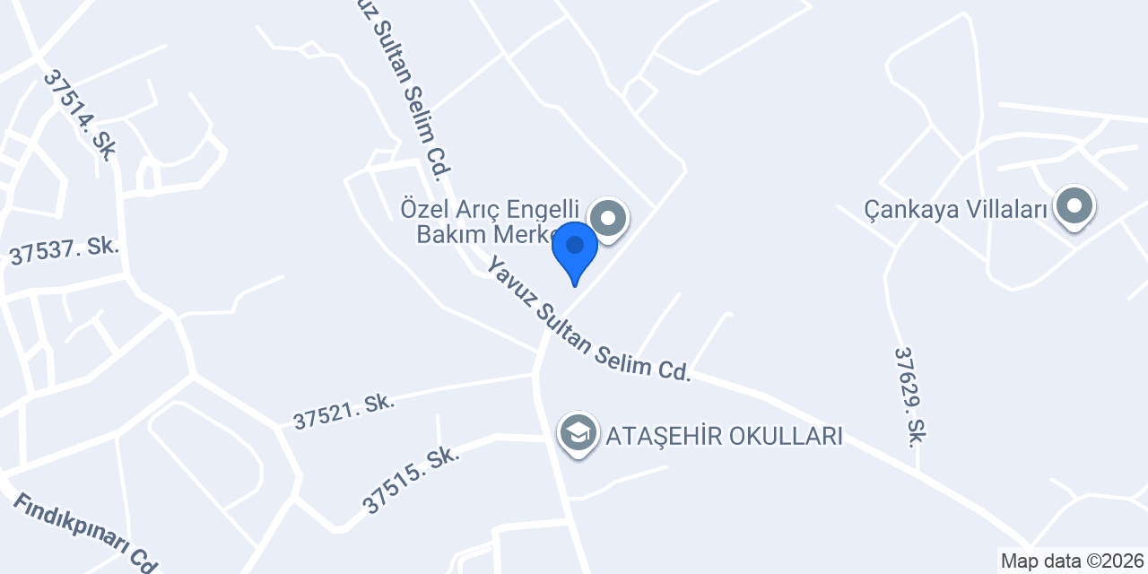 Mezitli Funda Yaşlı Bakım Merkezi konumu