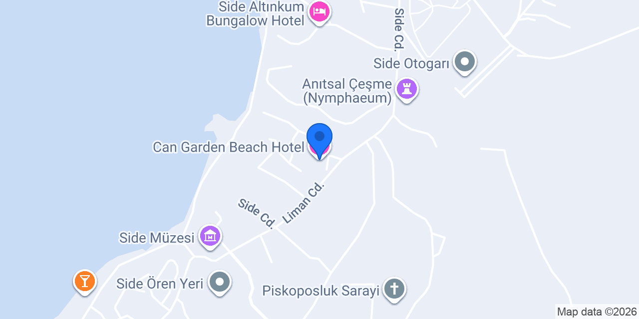 Can Garden Beach Hotel konumu