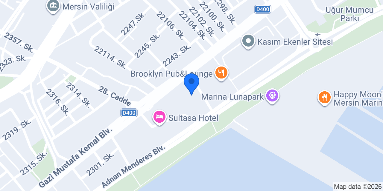 Çınaraltı Mangalbaşı Mersin konumu