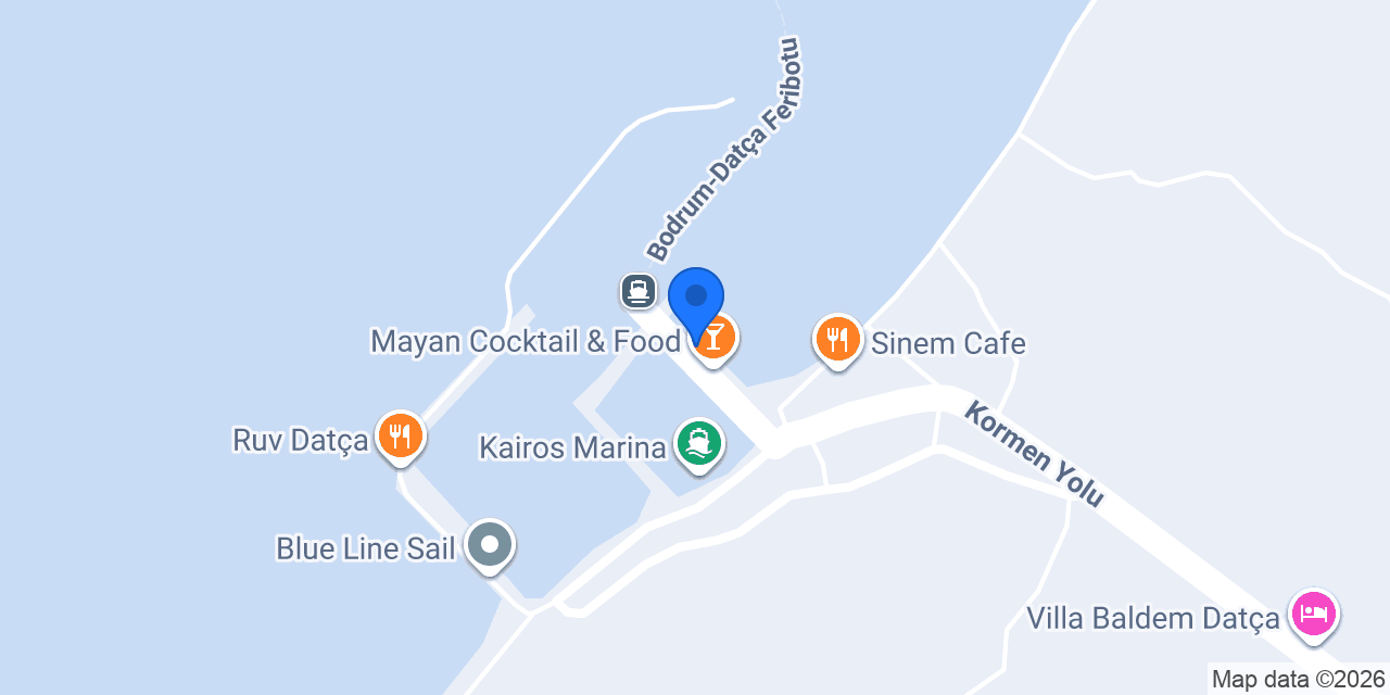 Özlü Datça Körmen Liman konumu