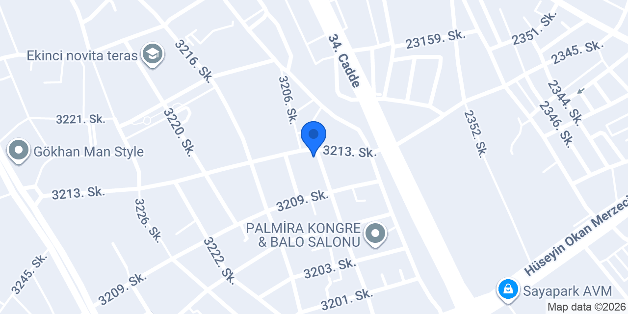 Zümrüt dikim evi konumu