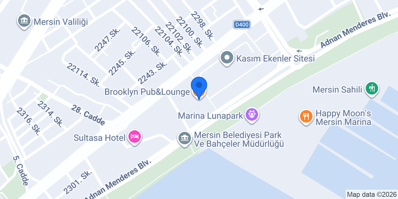 Brooklyn Pub&Lounge konumu