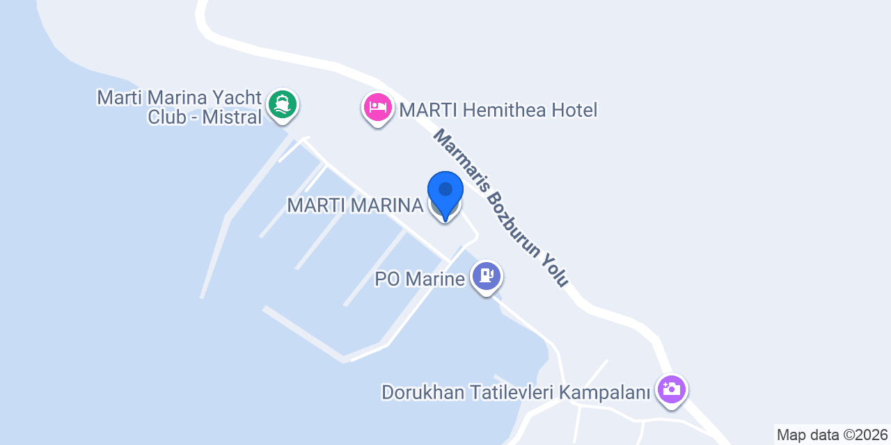 MARTI MARINA konumu