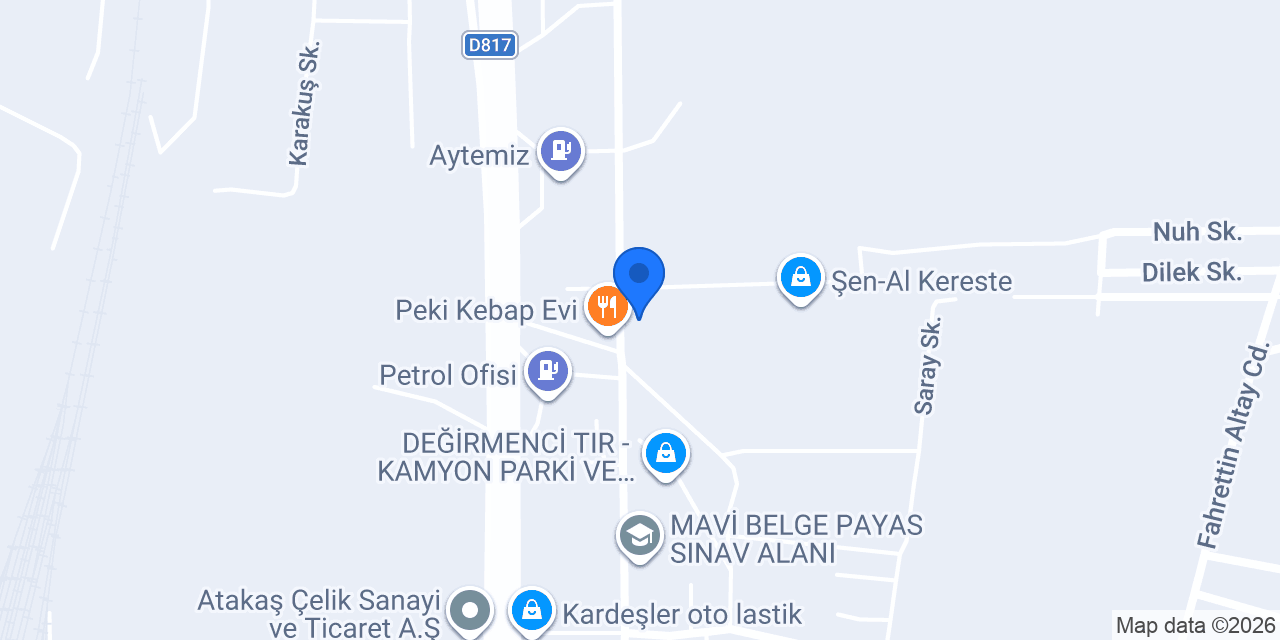 Zirve Kereste konumu