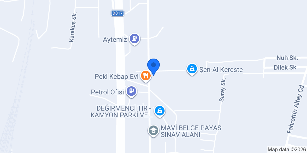 Kardeşler Platform Vinç konumu