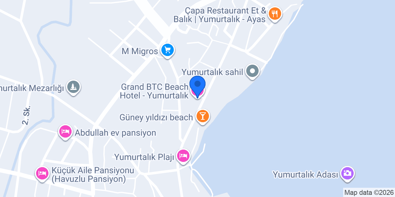 Grand Btc Beach Restaurant konumu