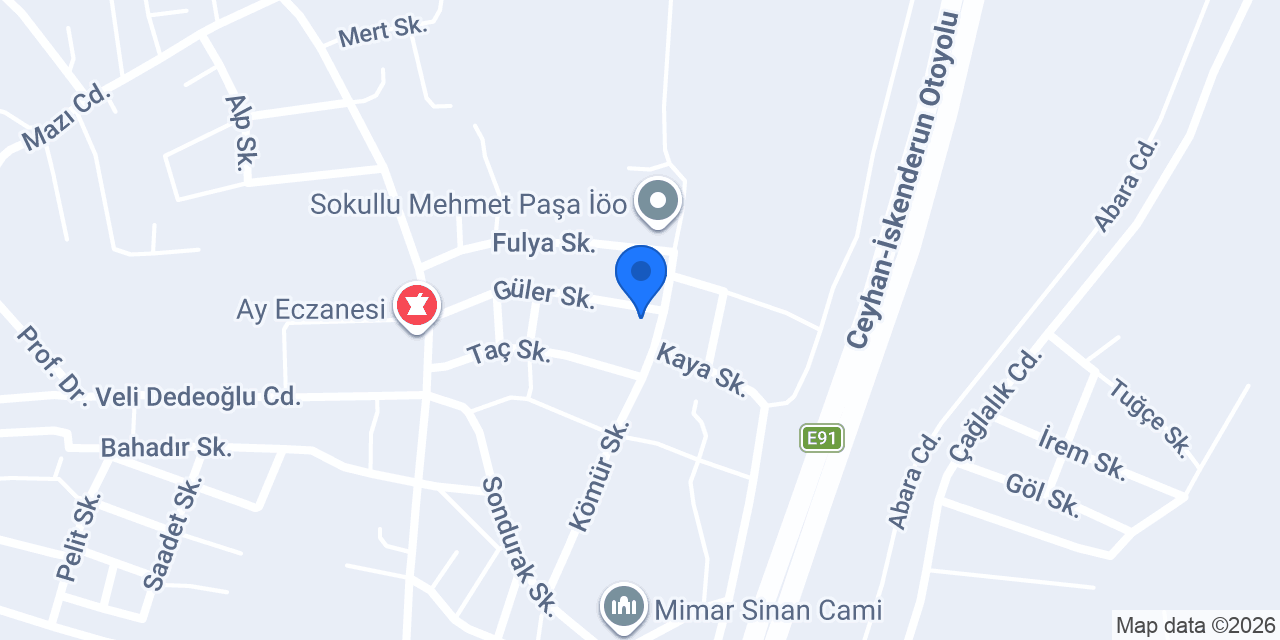 Payas Ceren Halı Yıkama konumu