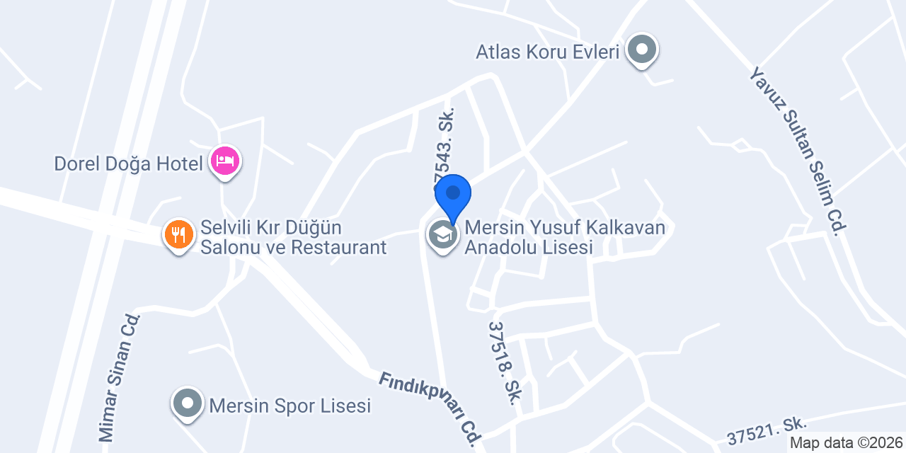 Ülker Özkan Anaokulu konumu