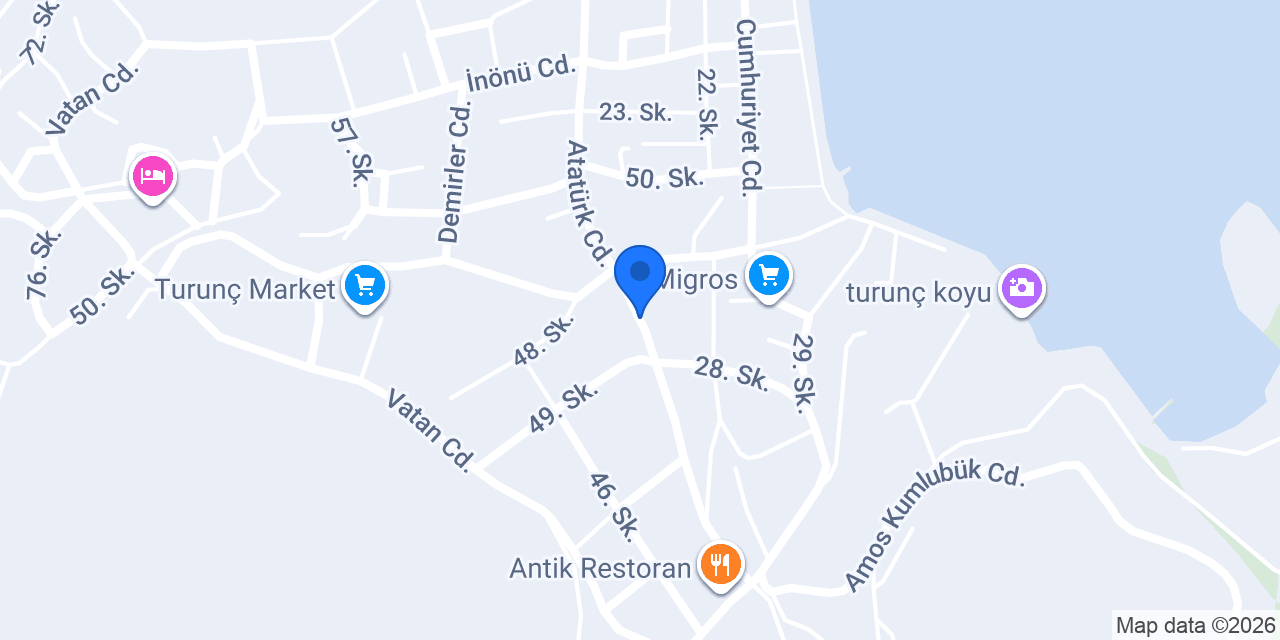 Şeniz Otopark konumu