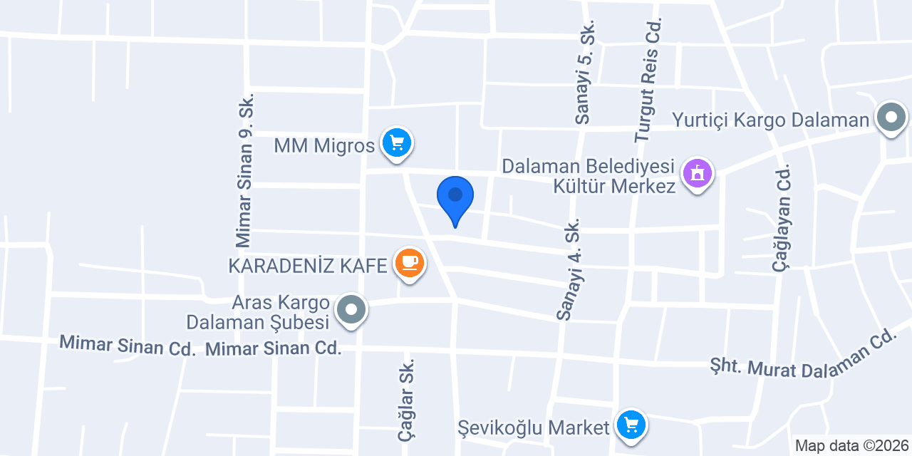 Herbalife Dalaman Satış konumu