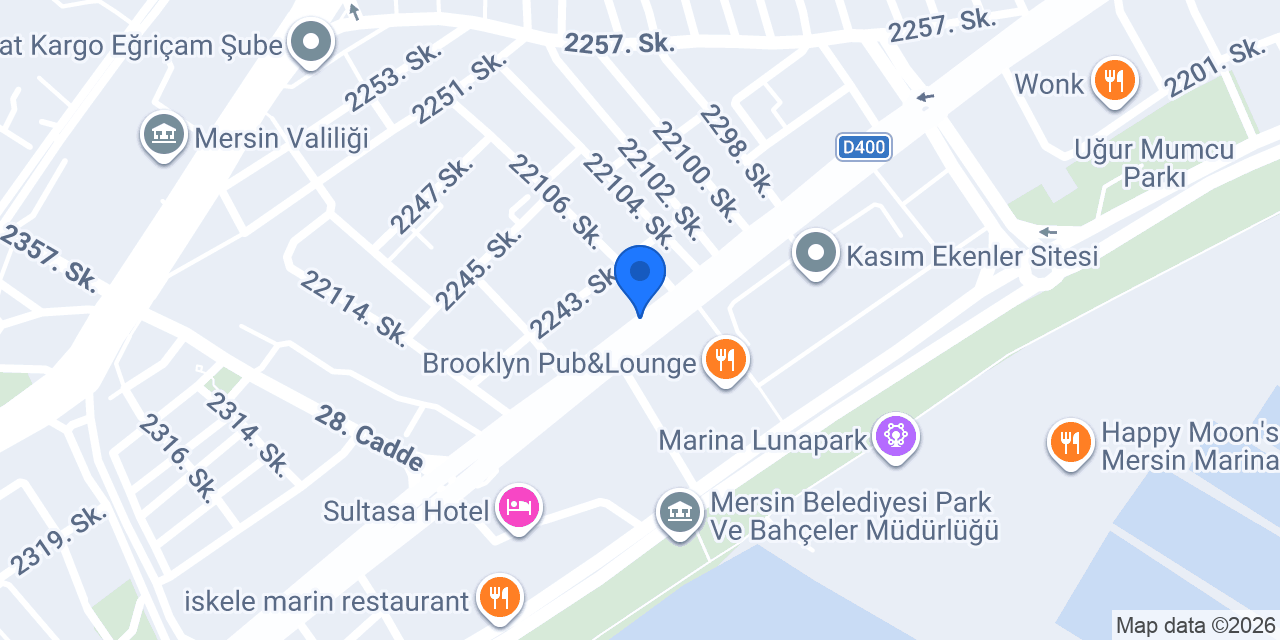 mert inşaat iskele mersin konumu