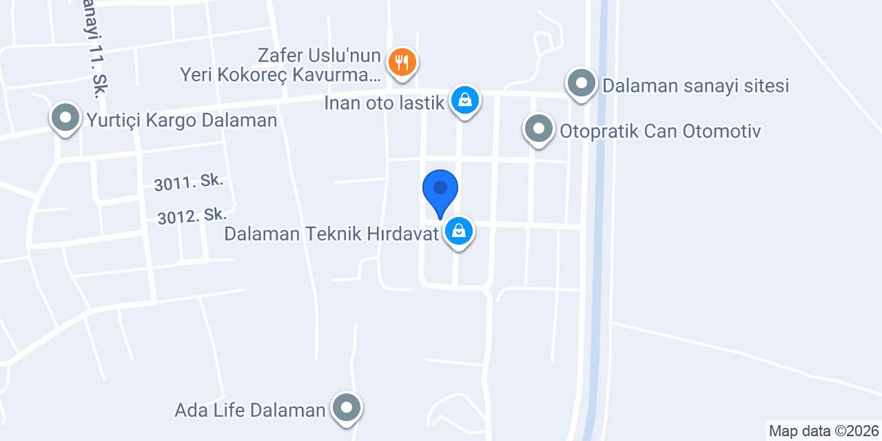 ERDEM OTO YEDEK PARÇA konumu