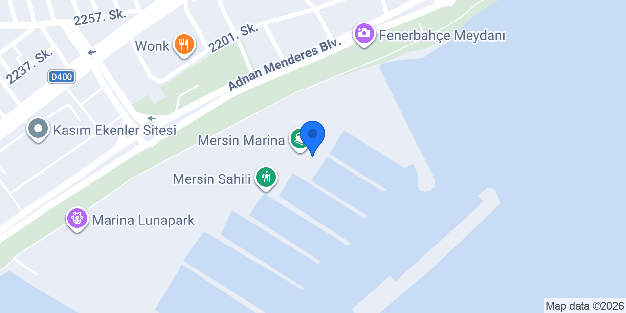 Chefmezze Mersin konumu