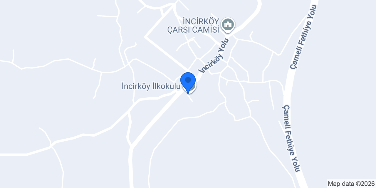İncirköy İlkokulu konumu