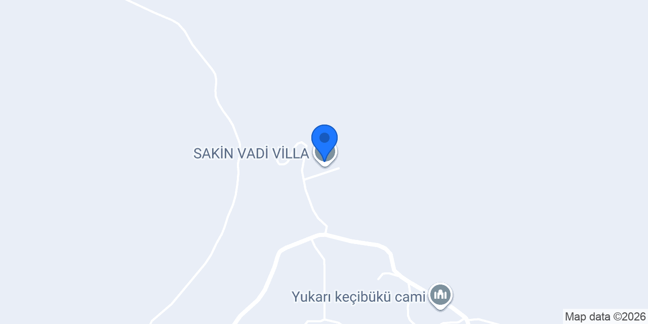 SAKİN VADİ VİLLA konumu