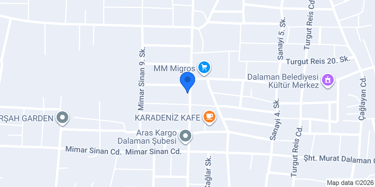 Dalaman Havuz konumu