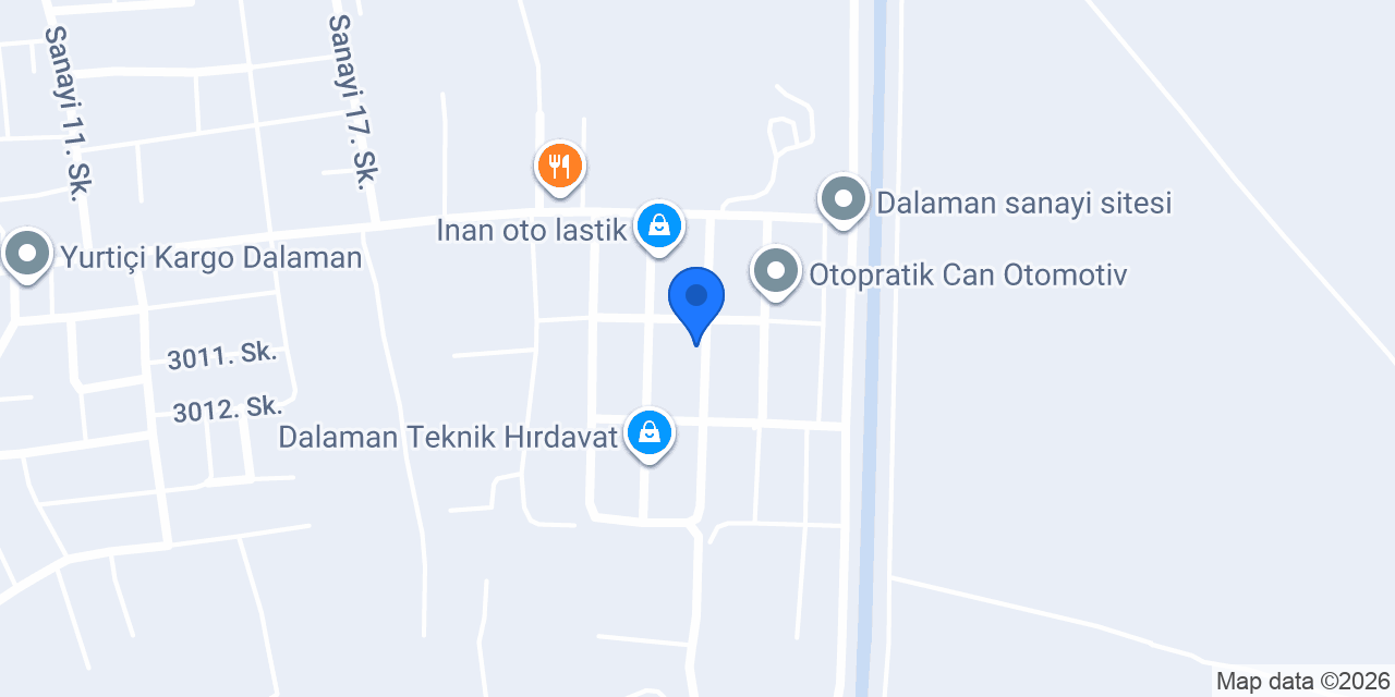 Dalaman Elit Otogaz konumu