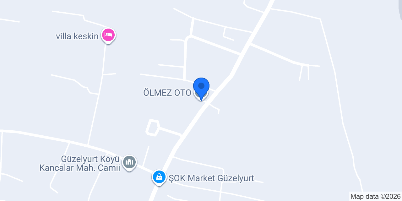 ÖLMEZ OTO konumu