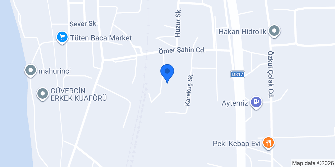 T-M Makine Ltd. Şti. konumu