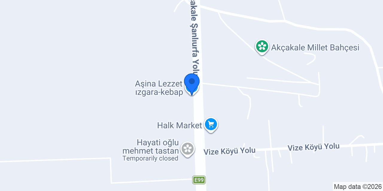 Aşina Lezzet ızgara-kebap konumu