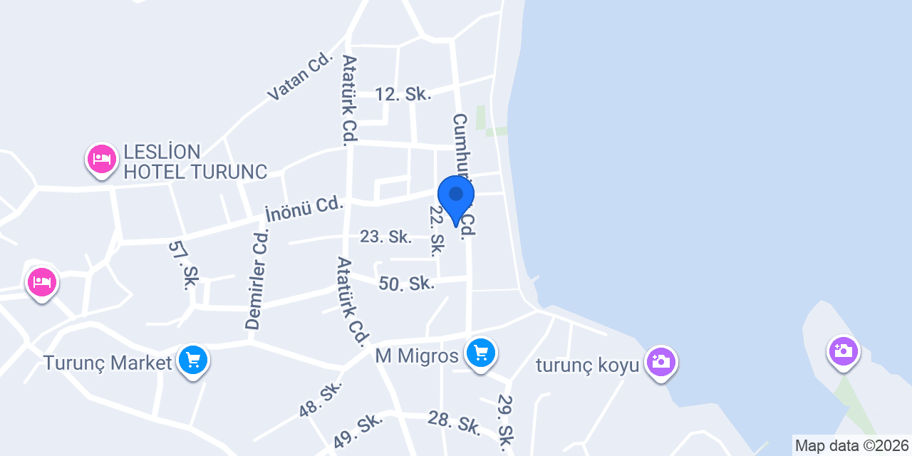 Şahin Restaurant konumu