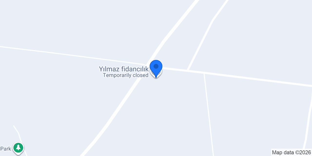 Yılmaz fidancılık konumu