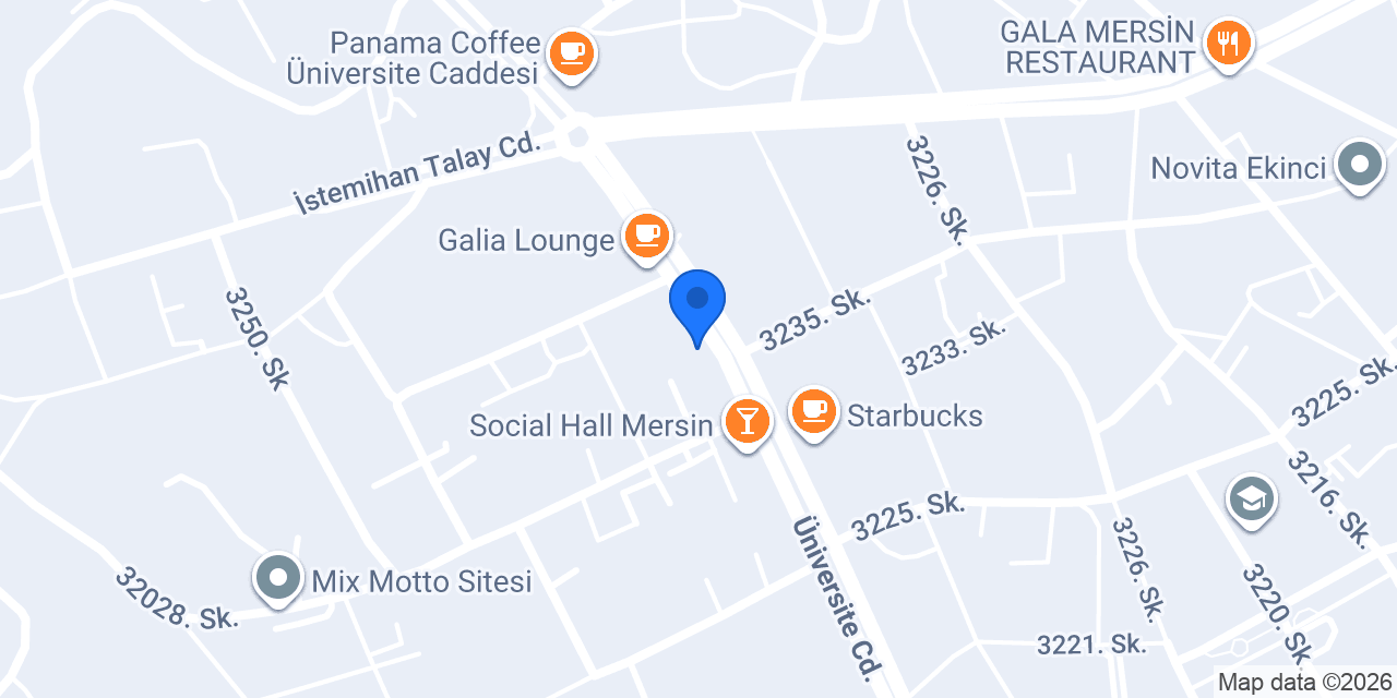 Saklı Bahçe Cafe unze konumu