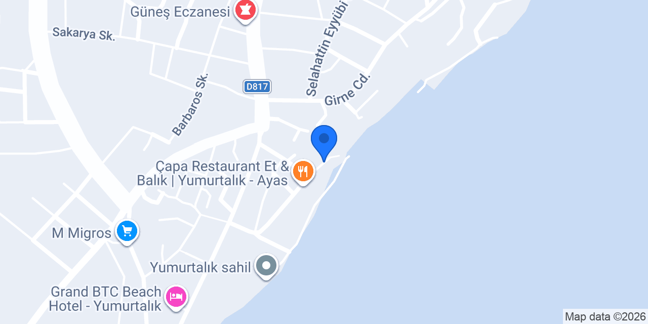 Ayas Turizm konumu