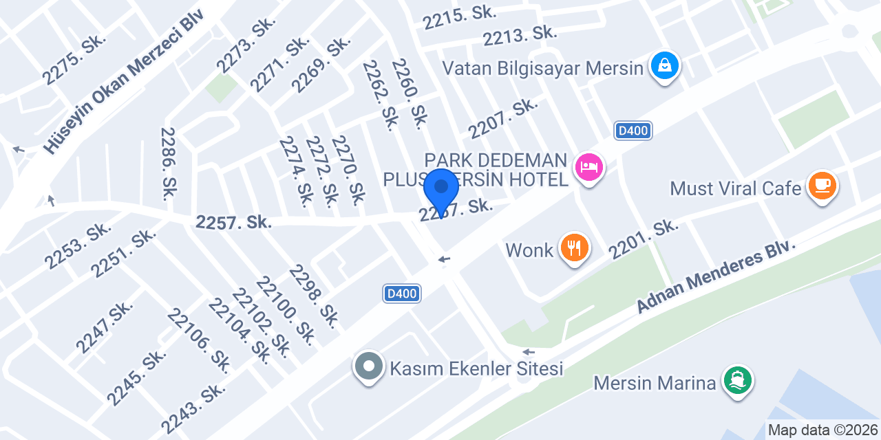 Hatipoğlu Otomotiv konumu