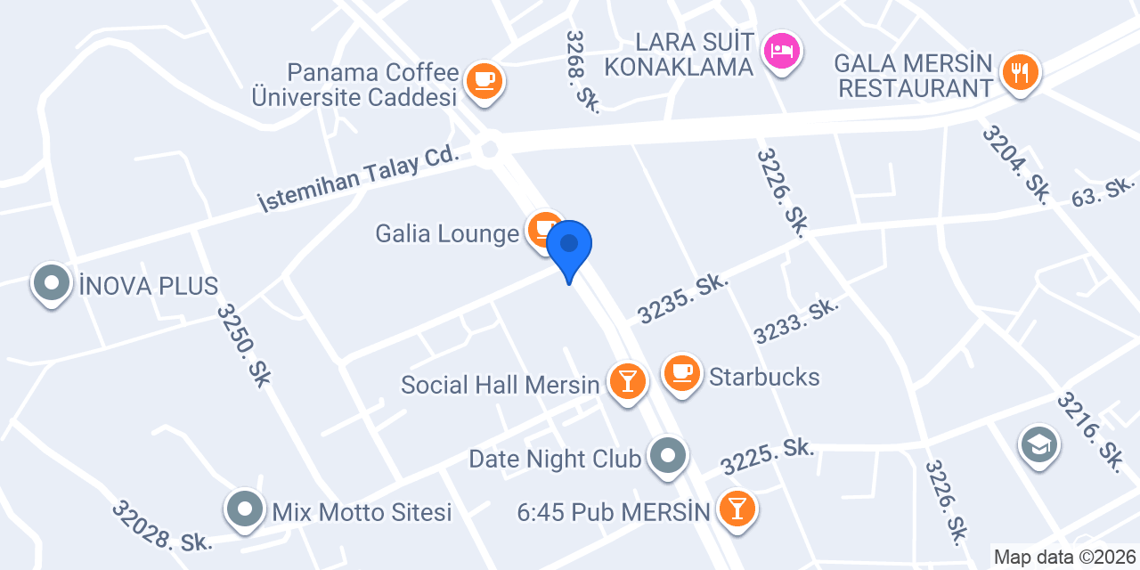 Hey Döner Mersin konumu