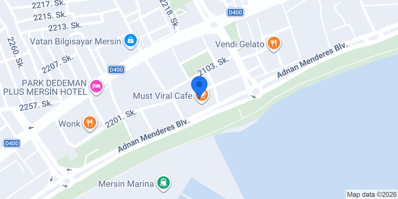 Must Viral Cafe konumu