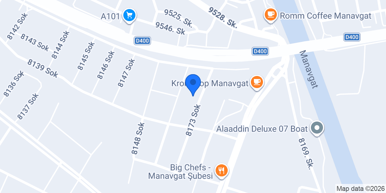 Özata Buz Fabrikası konumu