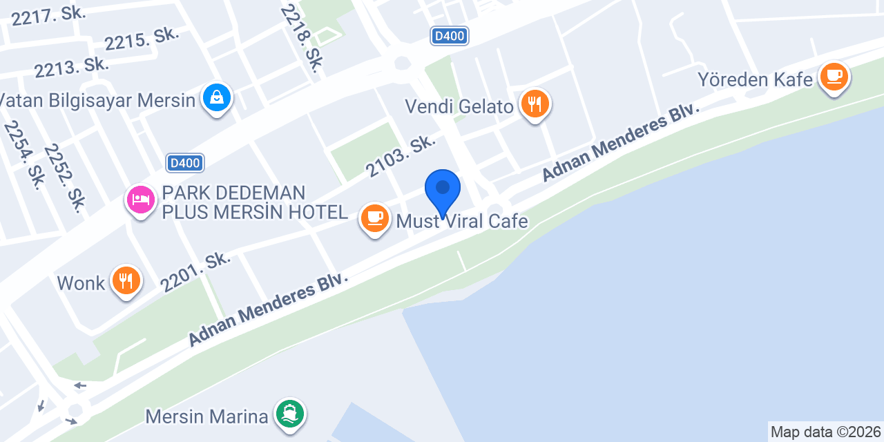 Colombia Coffee Mersin konumu