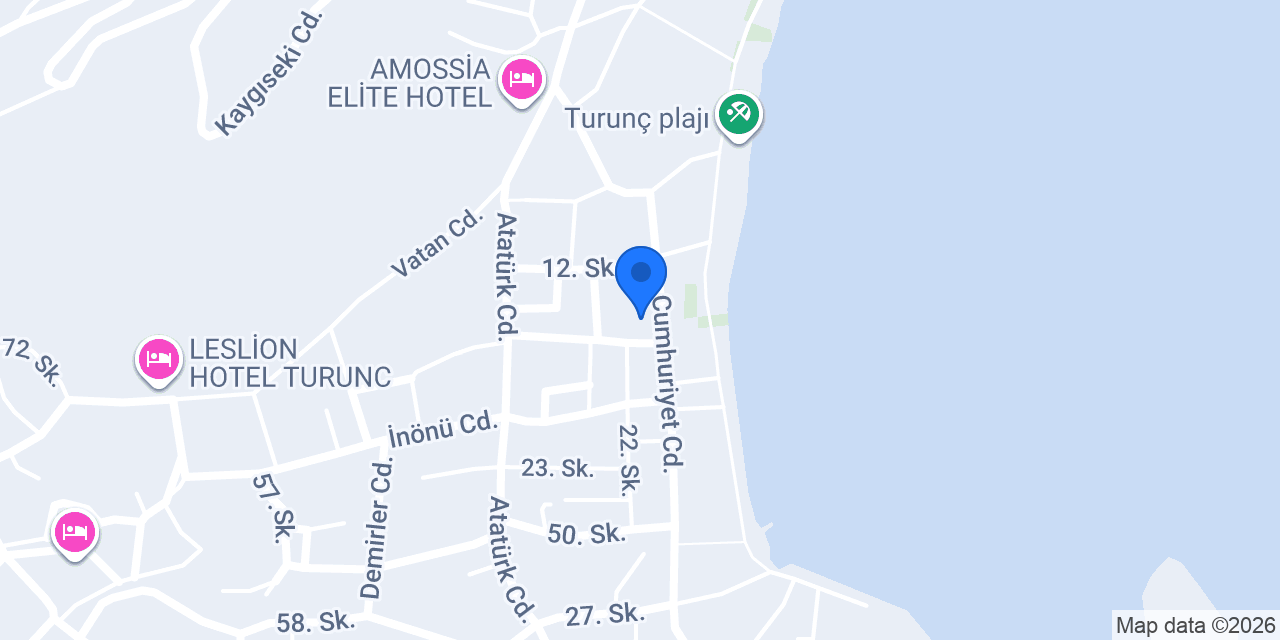 Lale Hotel konumu