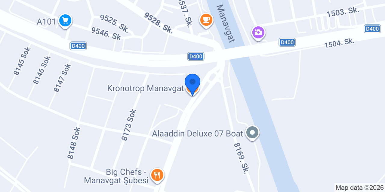 Kronotrop Manavgat konumu