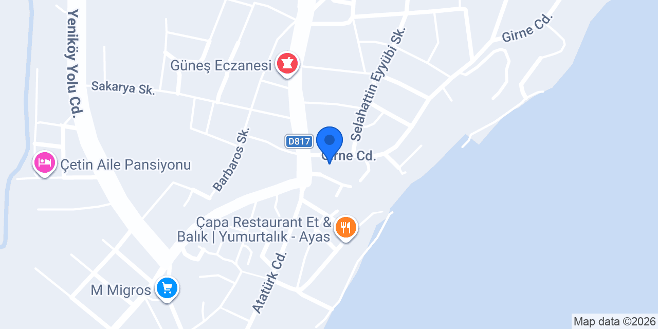 Şık Tekel Bayii konumu