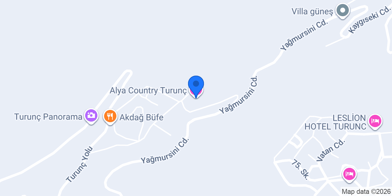 Alya Country Turunç konumu