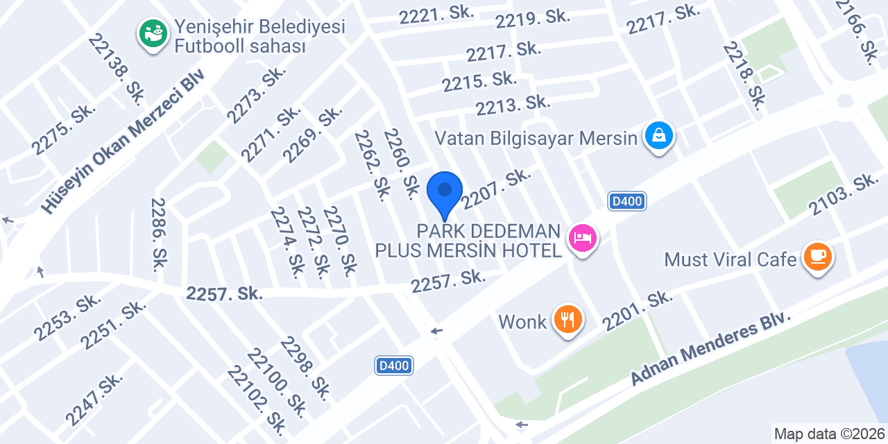 Sarıyer Gazoz Mersin Bayi konumu