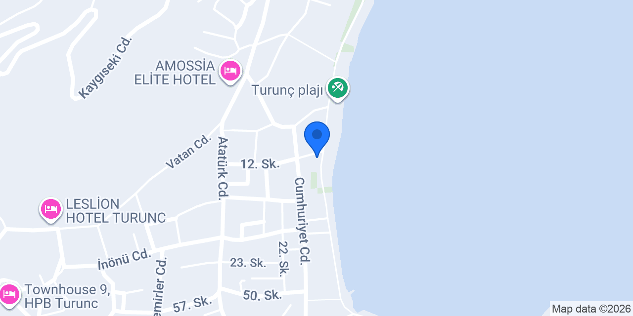 Pisces Turunç konumu